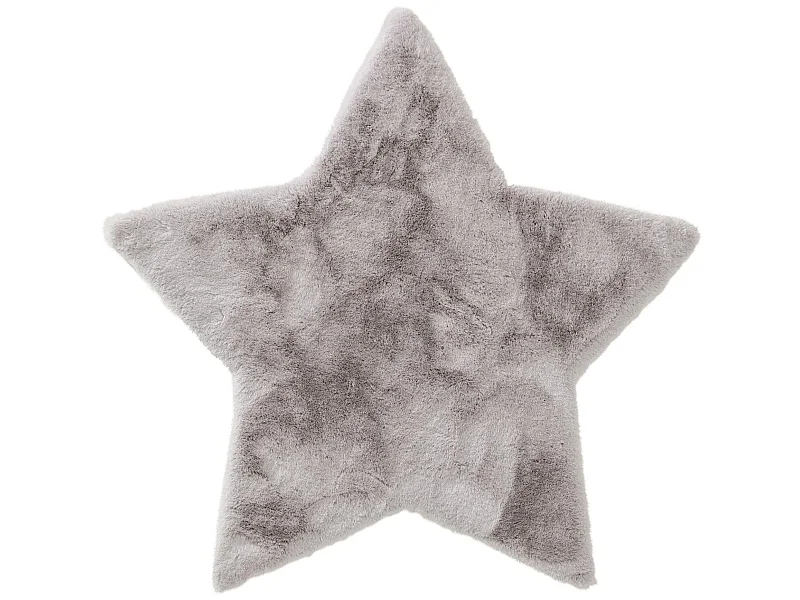 Tapis enfant Dave Gris 100x100 cm