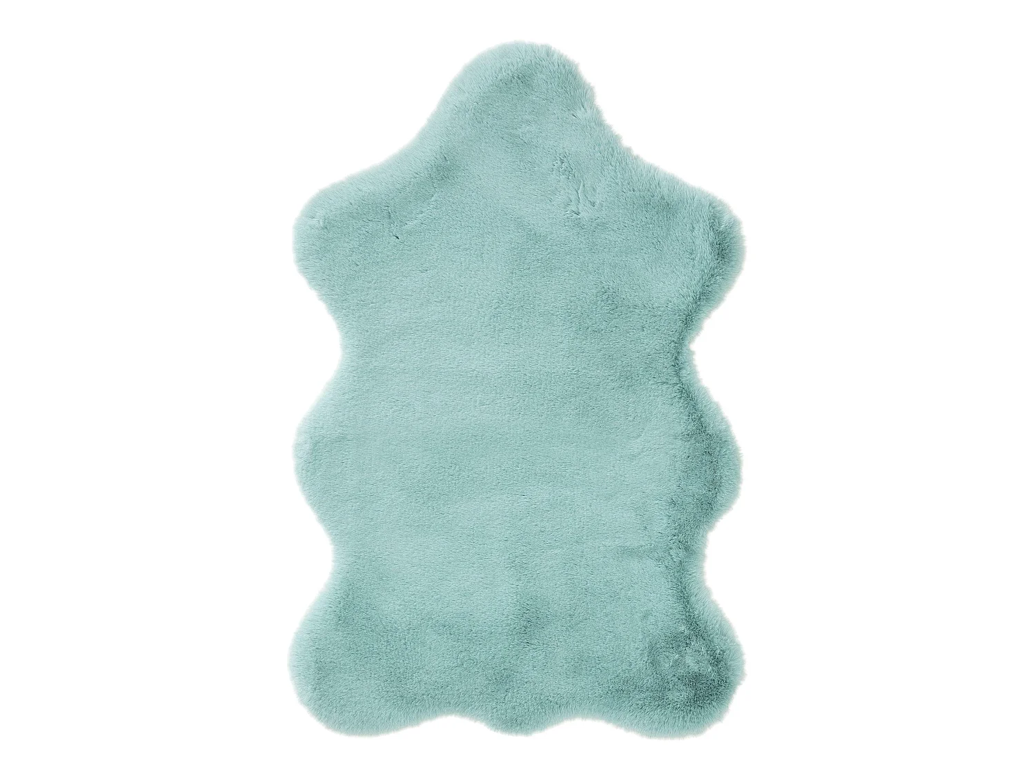 Fausse Fourrure Dave Bleu 60x90 cm