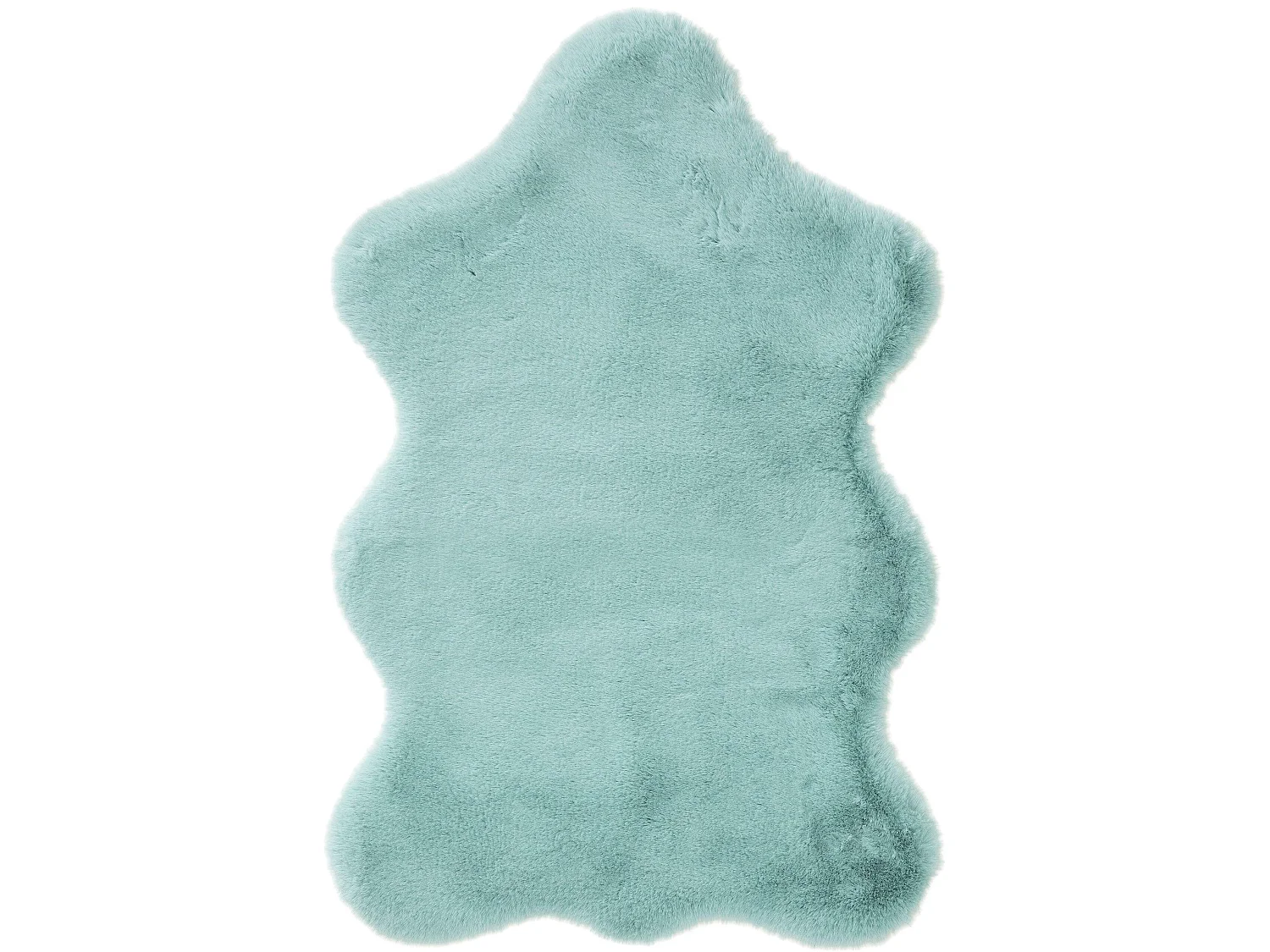 Fausse Fourrure Dave Bleu 60x90 cm