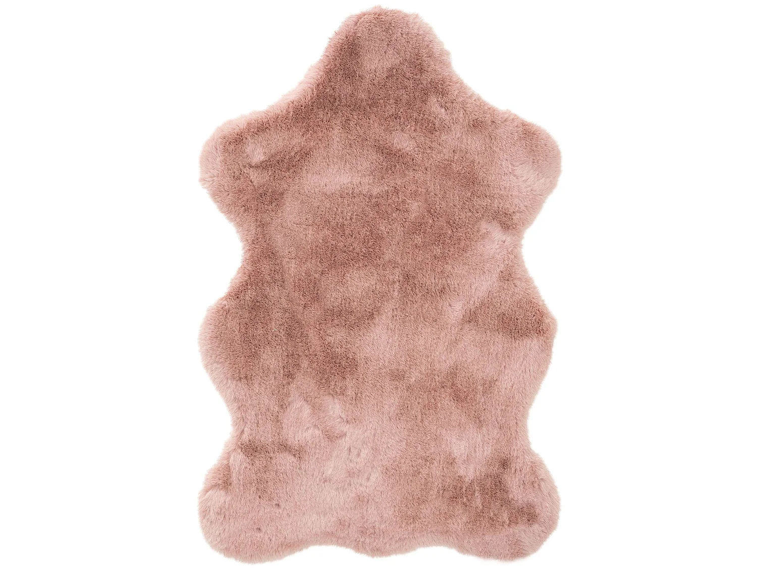 Fausse Fourrure Dave Rose 60x90 cm