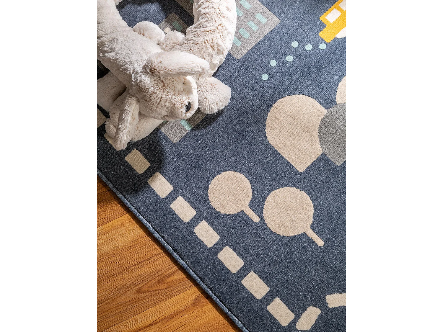 Tapis enfant Juno Bleu 120x170 cm