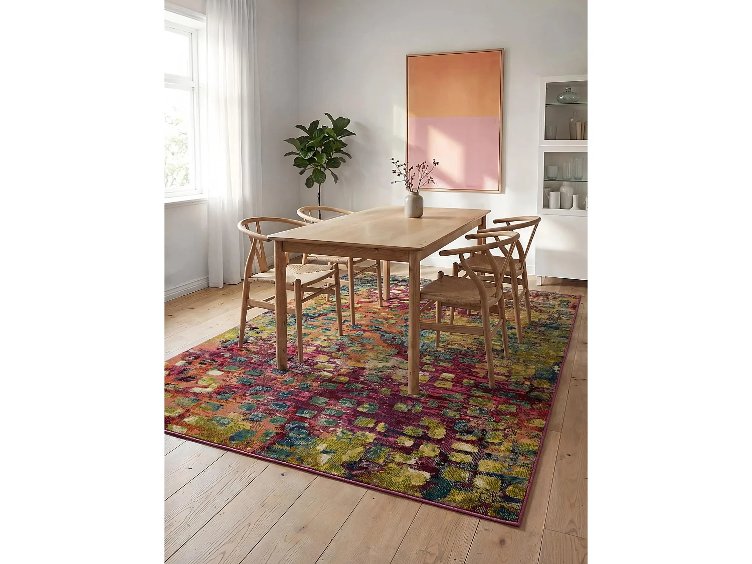 Tapis Casa Multicouleur 200x290 cm