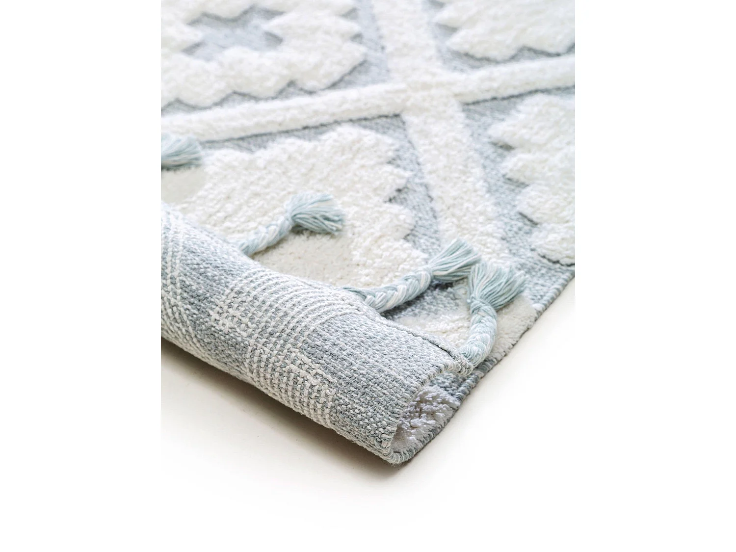 Tapis lavables pour enfants Matheo Menthe 120x170 cm