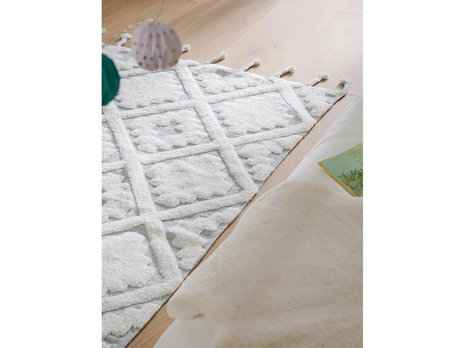 Tapis lavables pour enfants Matheo Menthe 120x170 cm