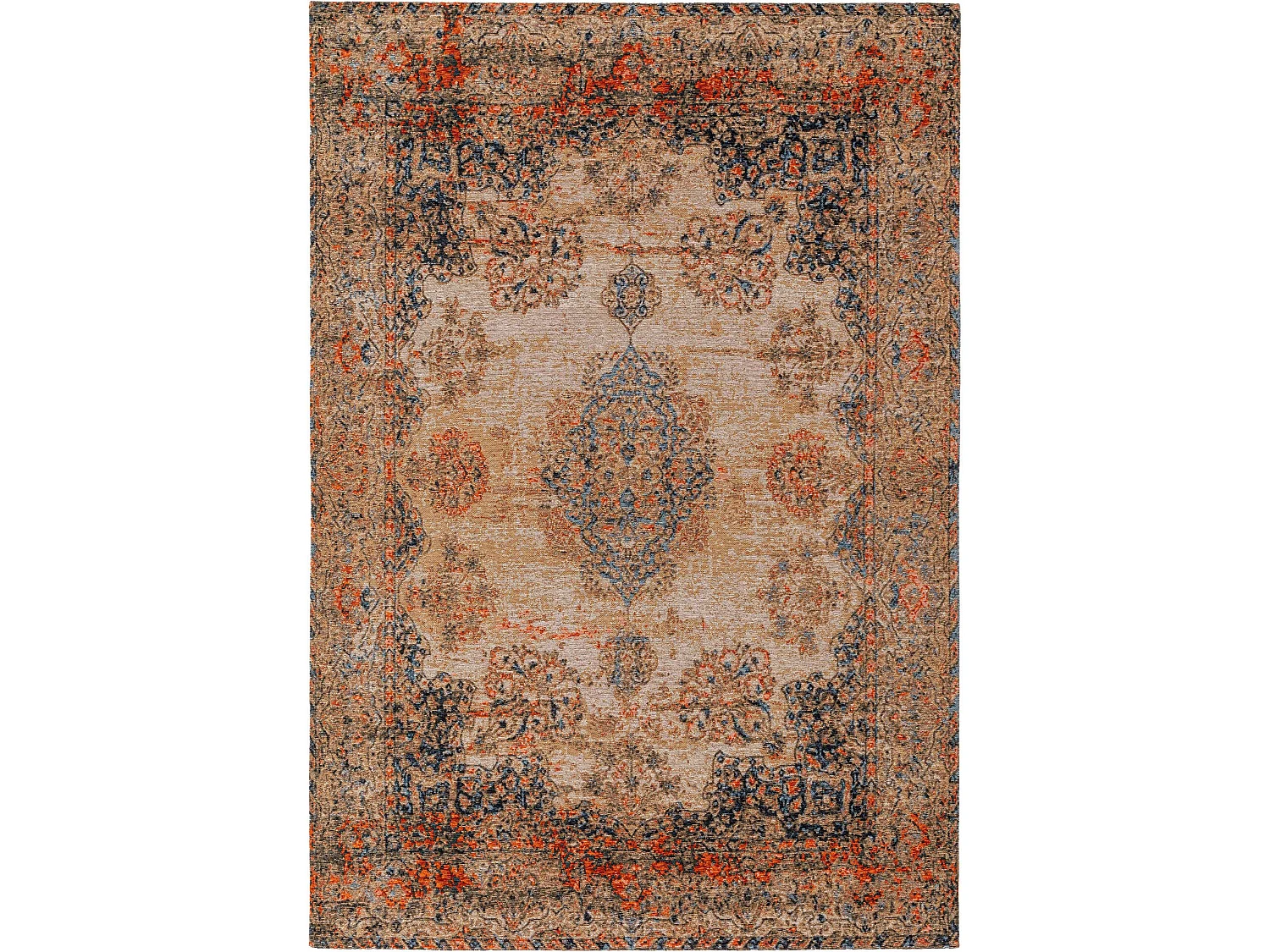 Tapis tissé à plat Stay Multicouleur 115x180 cm