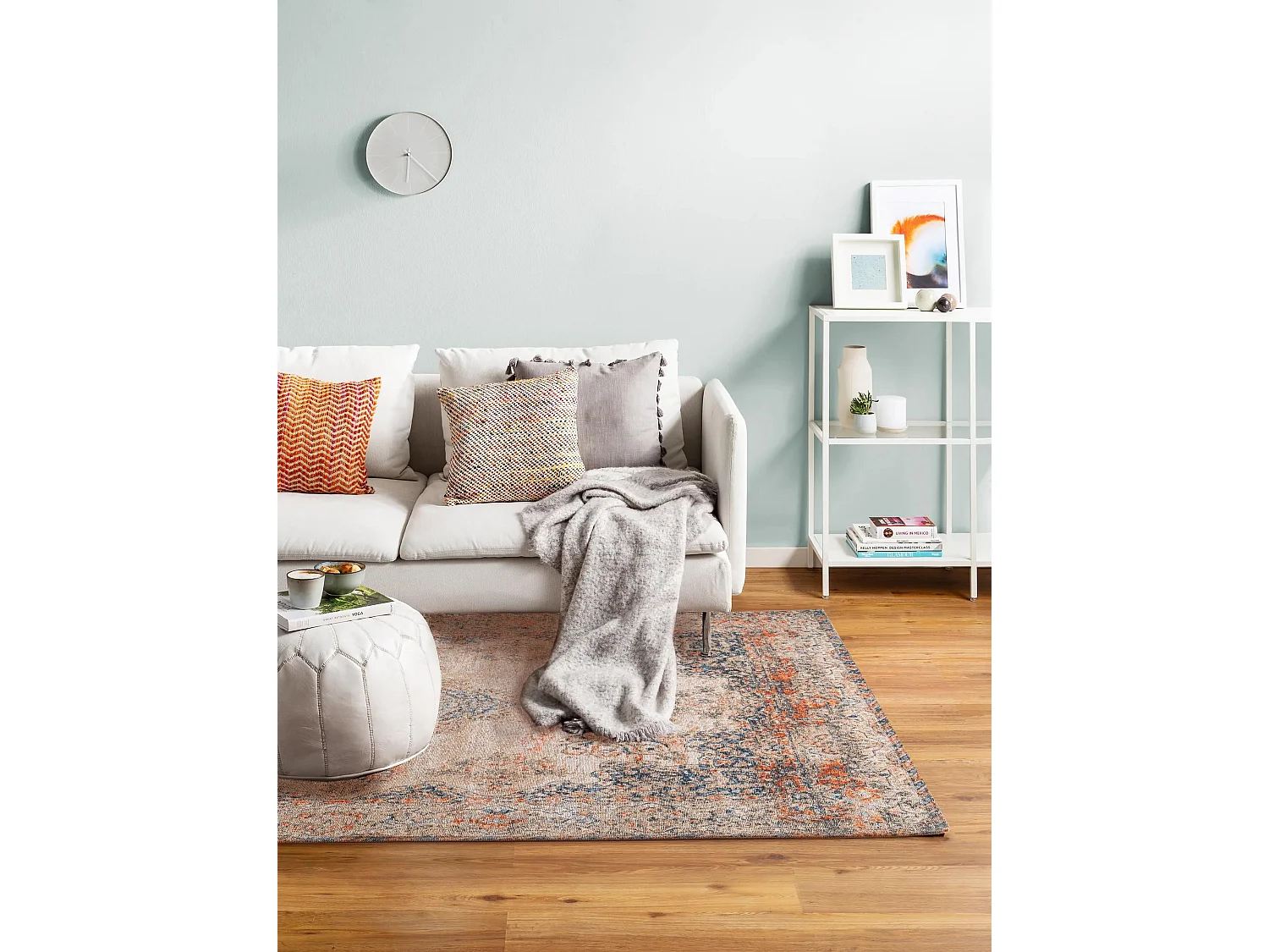 Tapis tissé à plat Stay Multicouleur 115x180 cm