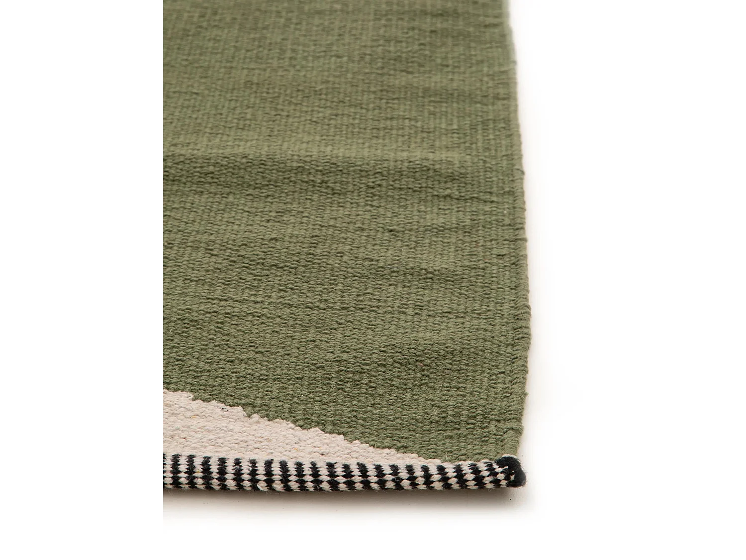 Tapis en coton Lenny Vert 120x170 cm