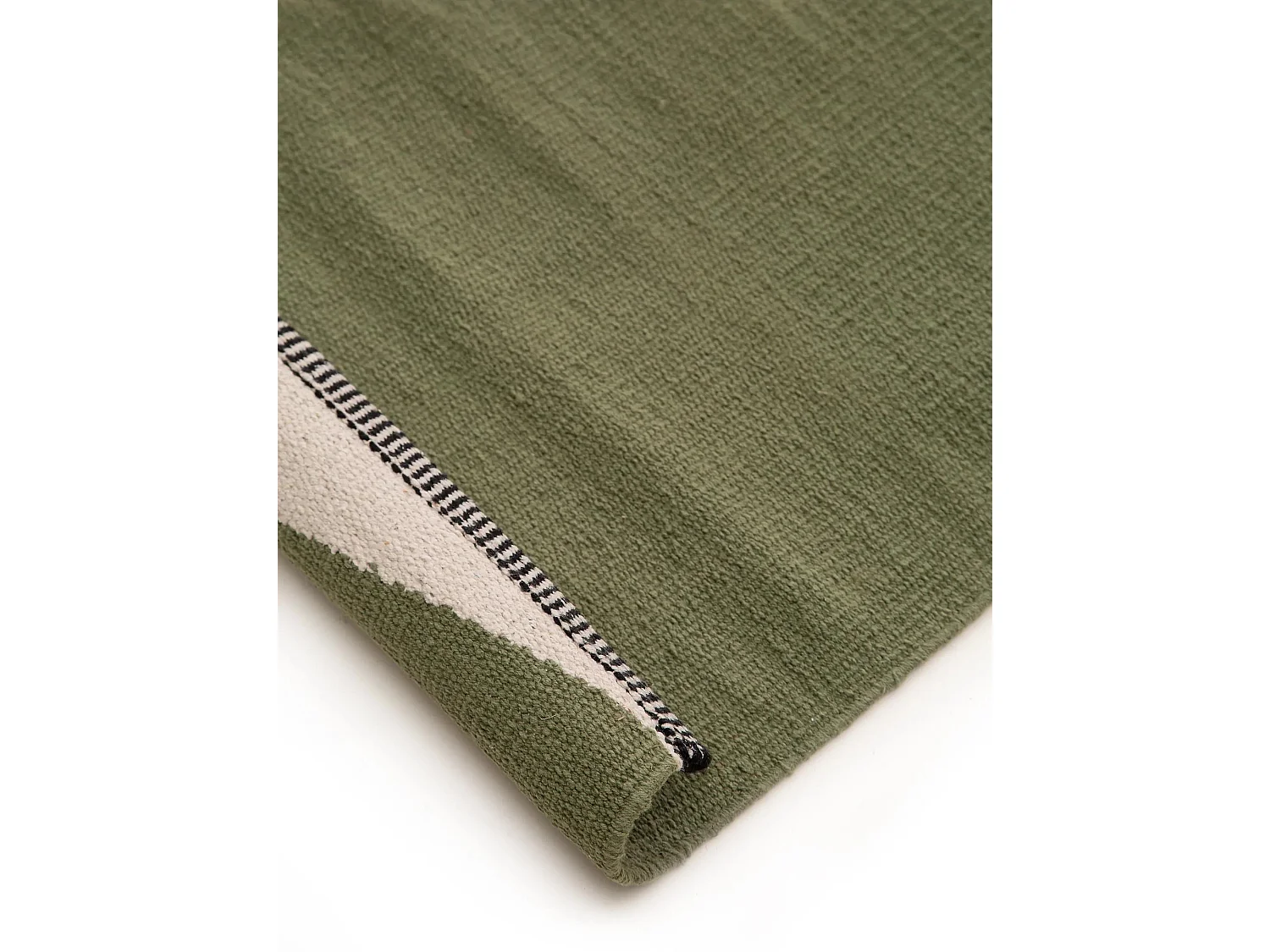 Tapis en coton Lenny Vert 120x170 cm