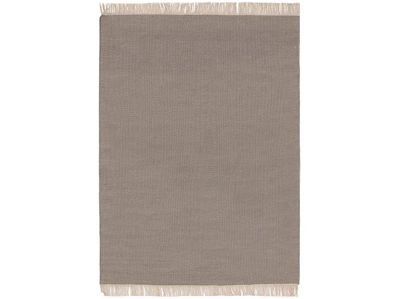 Tapis de laine Liv Gris clair 80x150 cm