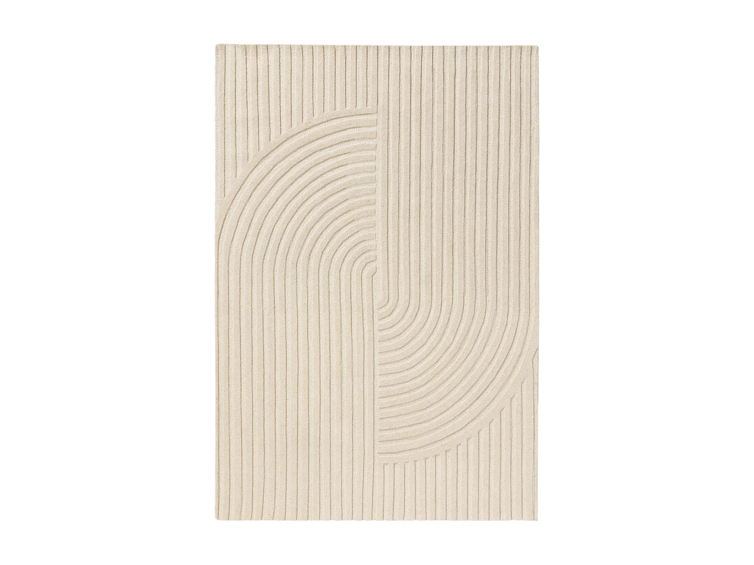 Tapis de laine Yanis Ivory 120x170 cm