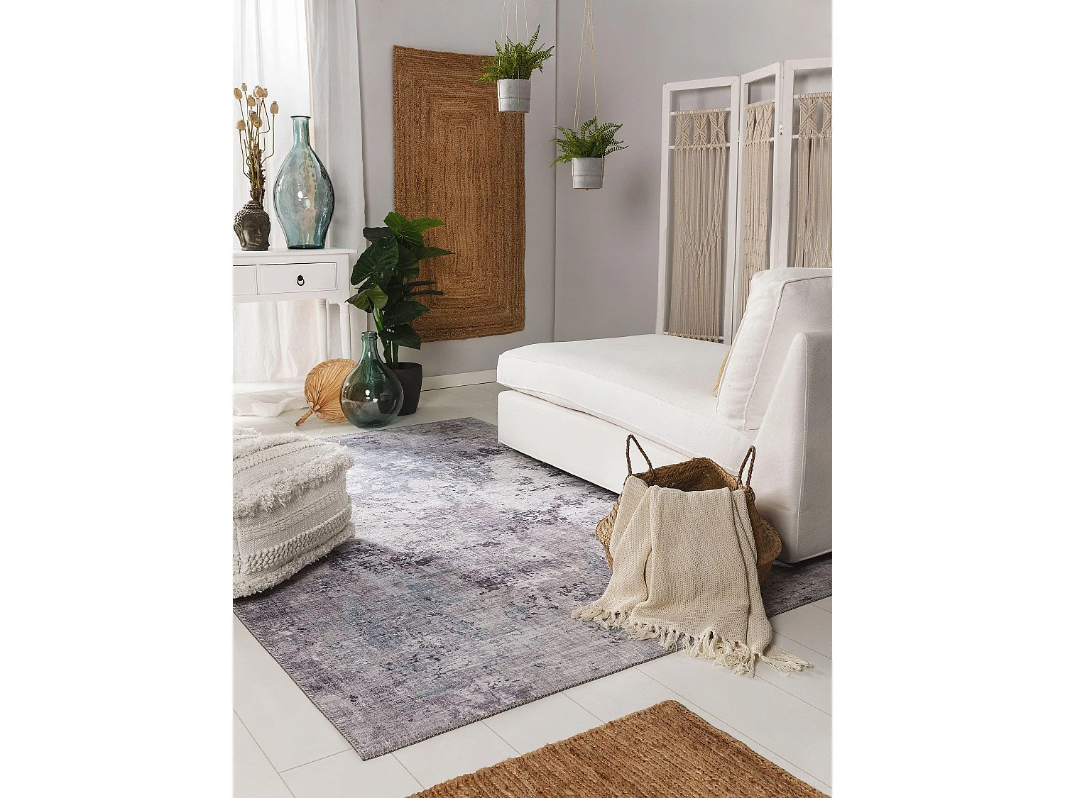 Tapis Laury Gris 160x230 cm