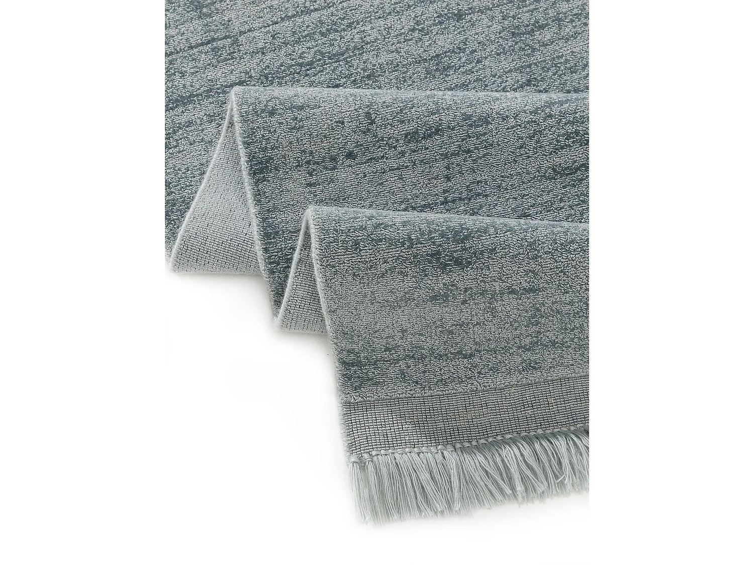 Tapis fabriqué à partir de matériaux recyclés Jade Turquoise 120x170 cm