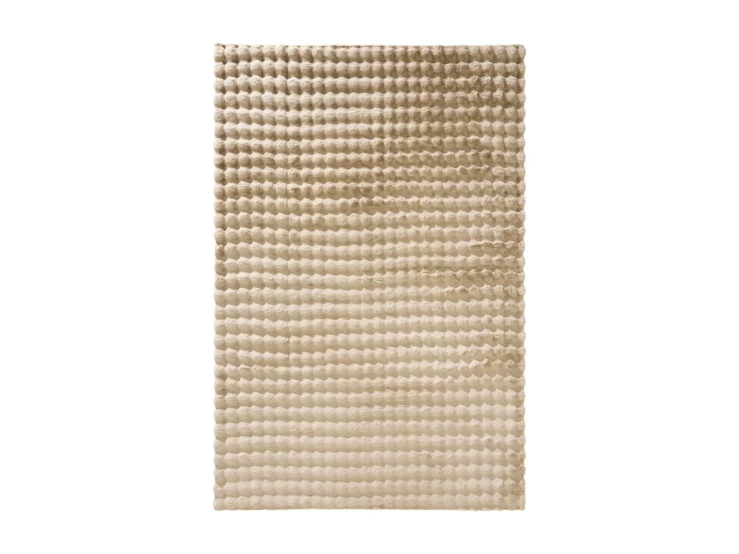 Tapis de fourrure Dave Beige 80x150 cm