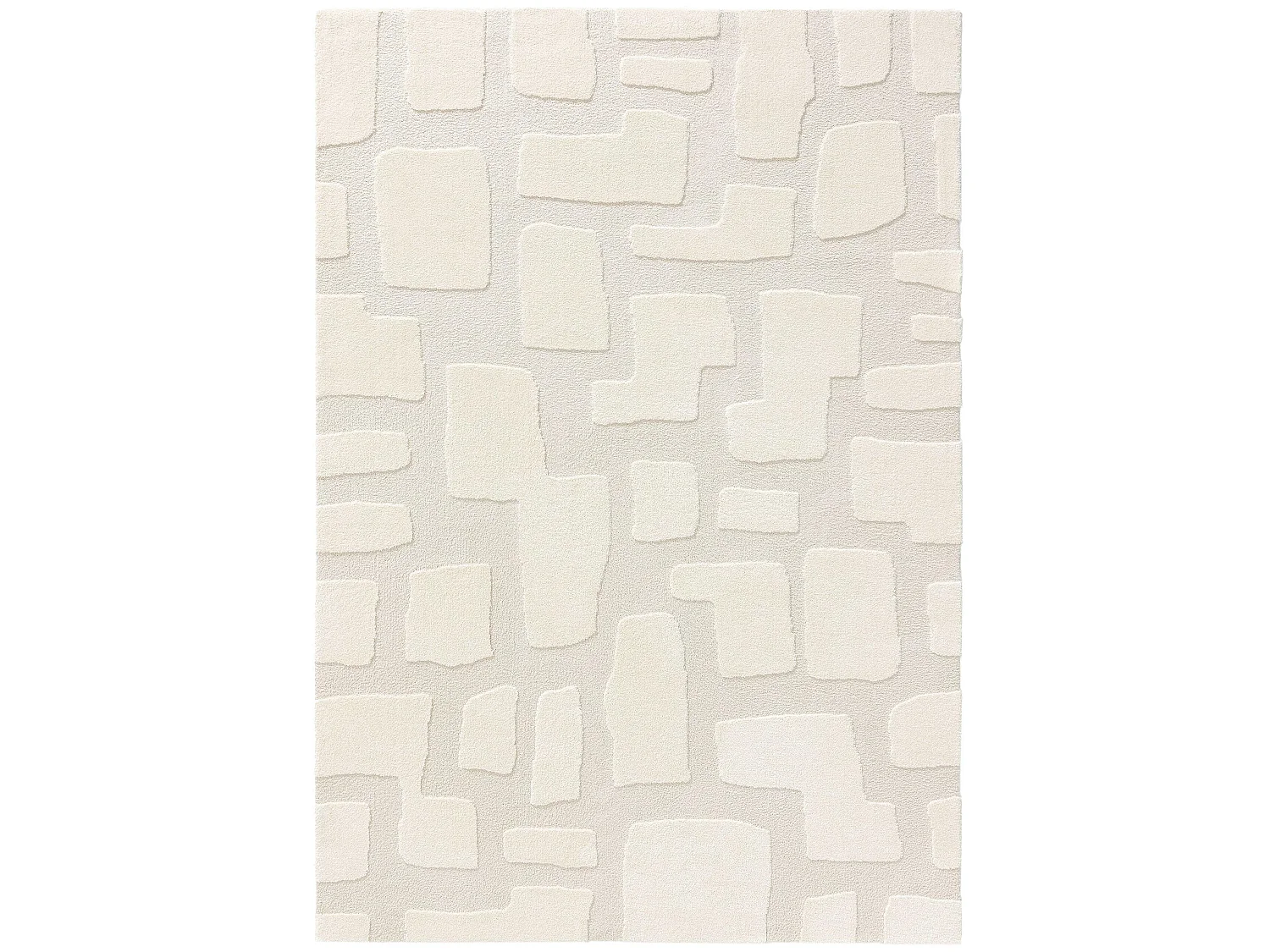 Tapis Eve Crème/Beige 140x200 cm