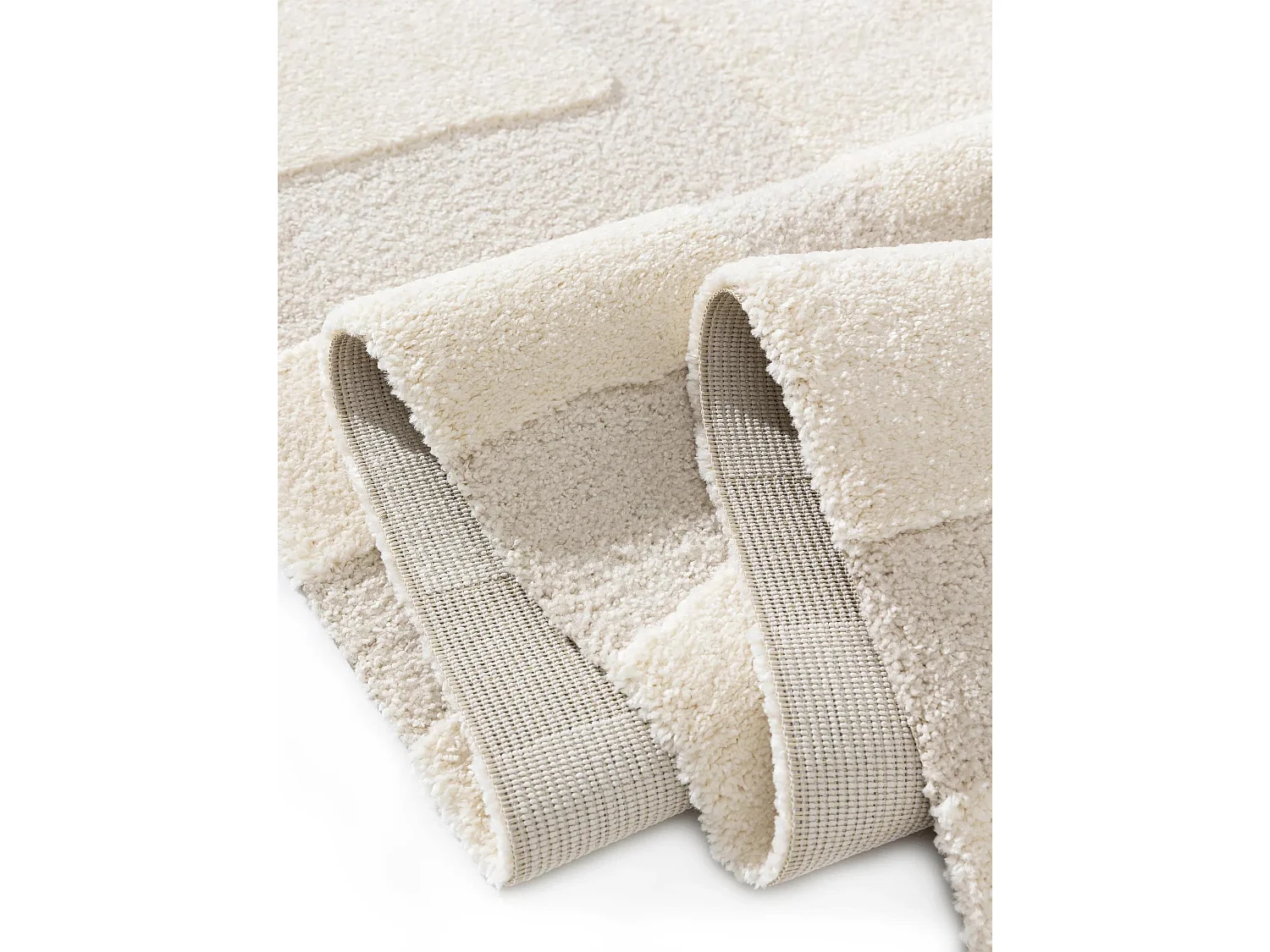 Tapis Eve Crème/Beige 140x200 cm