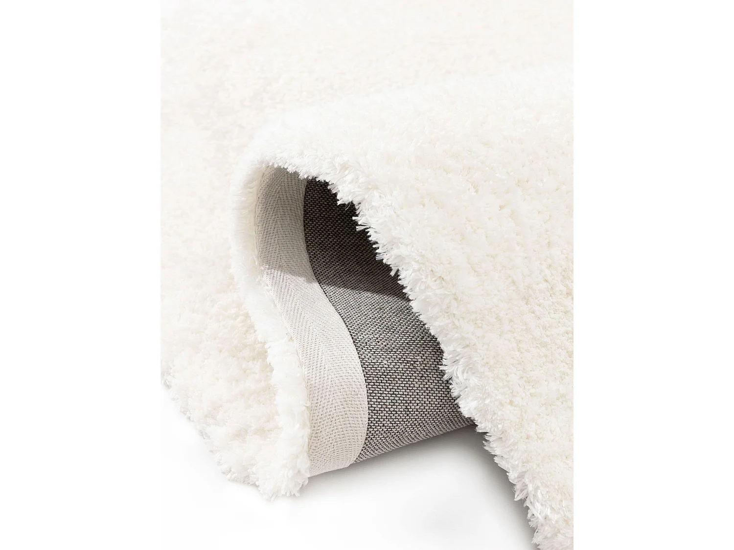 Tapis à poils longs Cloudy Crème 80x150 cm