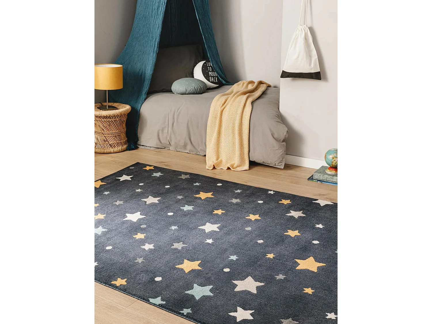 Tapis enfant Apollo Bleu 120x170 cm