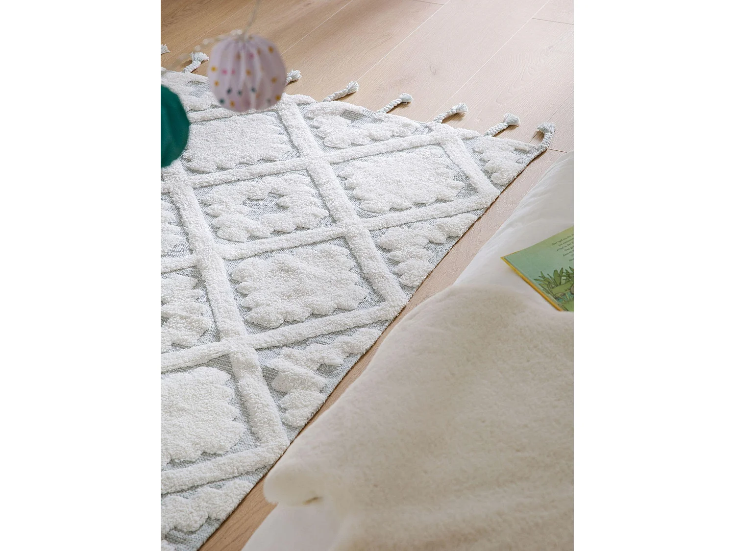 Tapis lavables pour enfants Matheo Menthe 80x120 cm