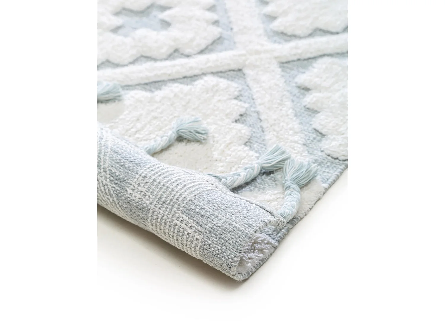 Tapis lavables pour enfants Matheo Menthe 80x120 cm