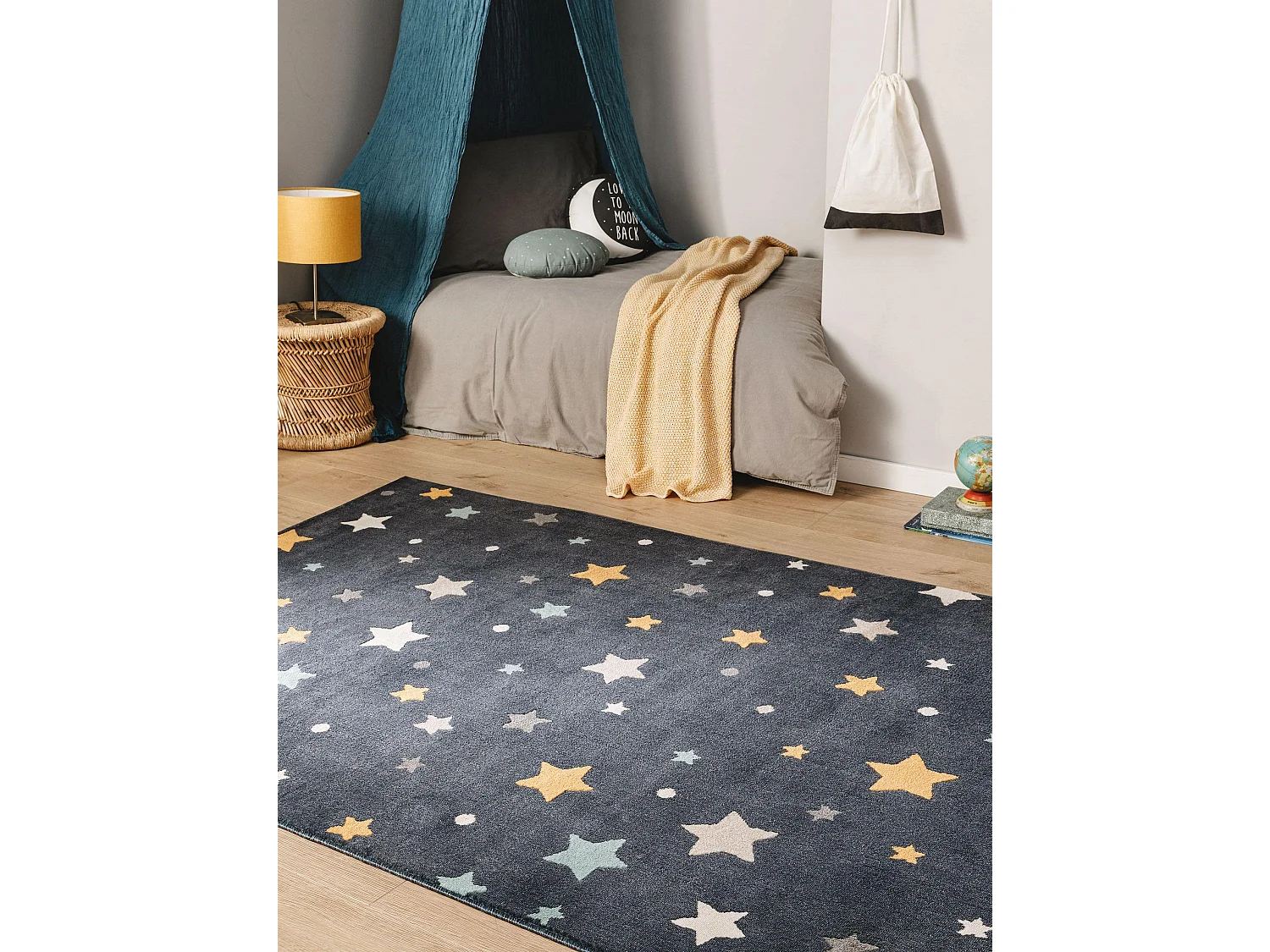 Tapis enfant Apollo Bleu 160x230 cm