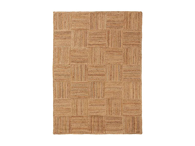 Tapis de jute Jutta Marron clair 80x150 cm