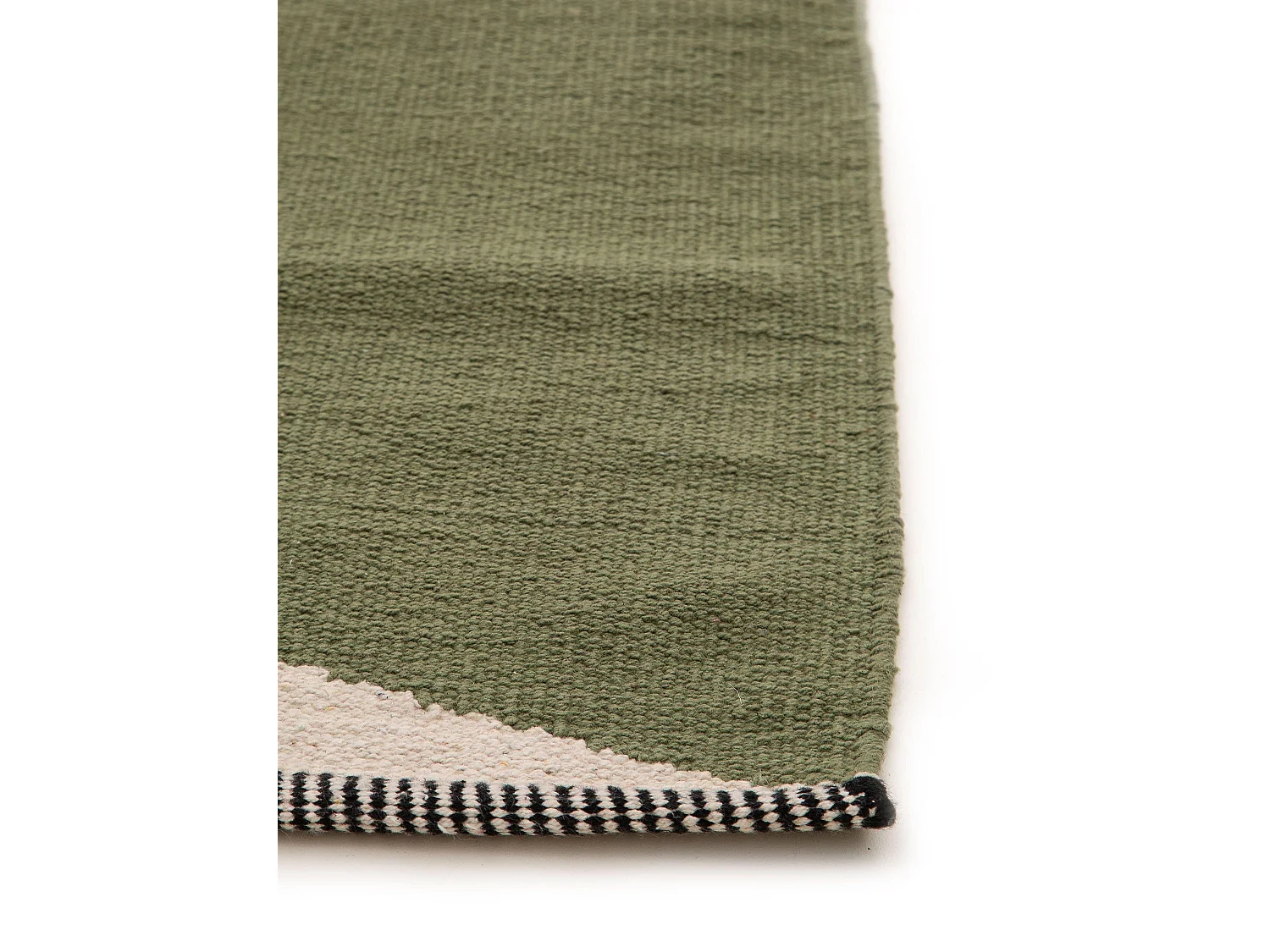 Tapis en coton Lenny Vert 160x230 cm