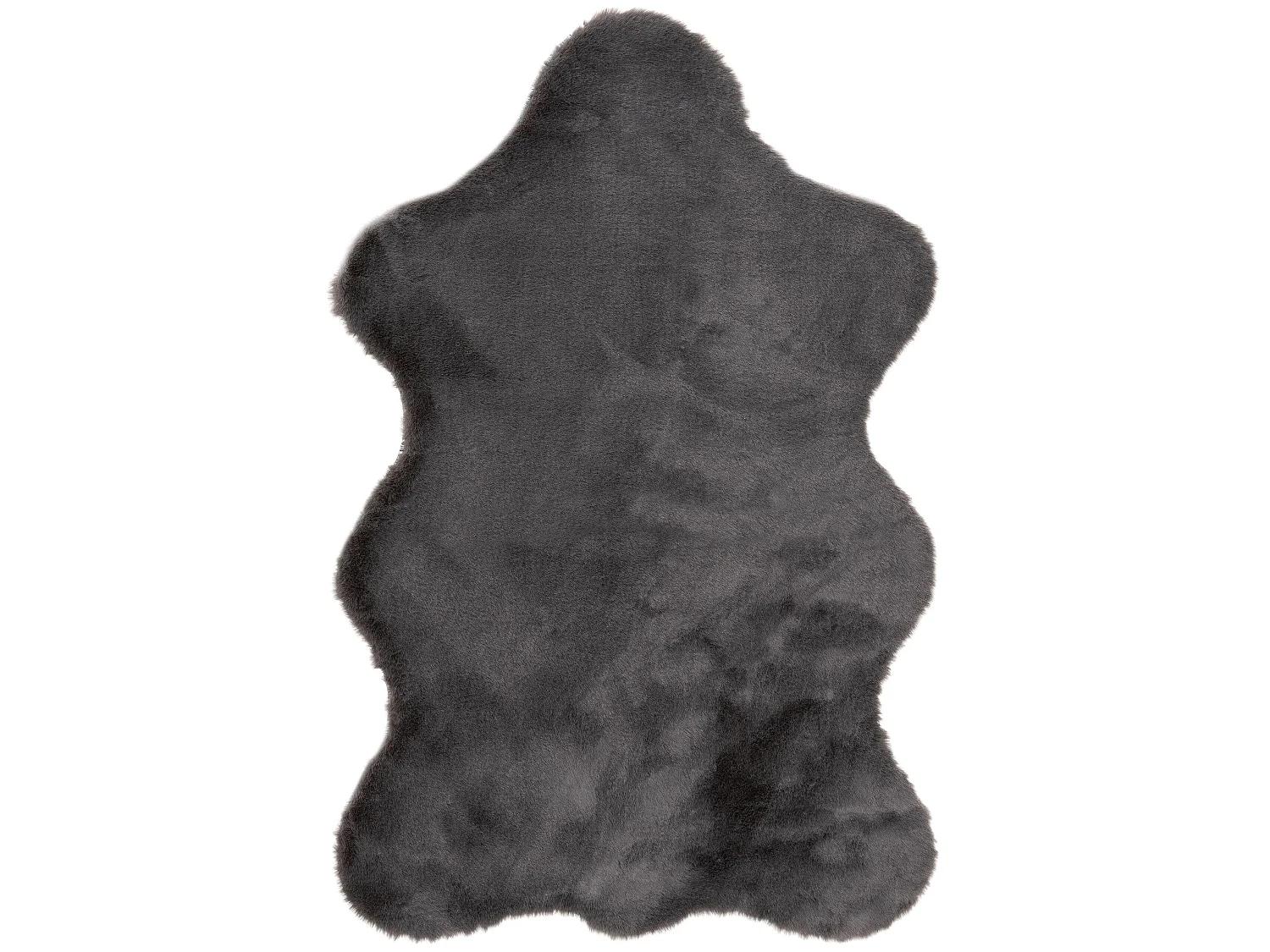 Fausse Fourrure Dave Anthracite 60x90 cm