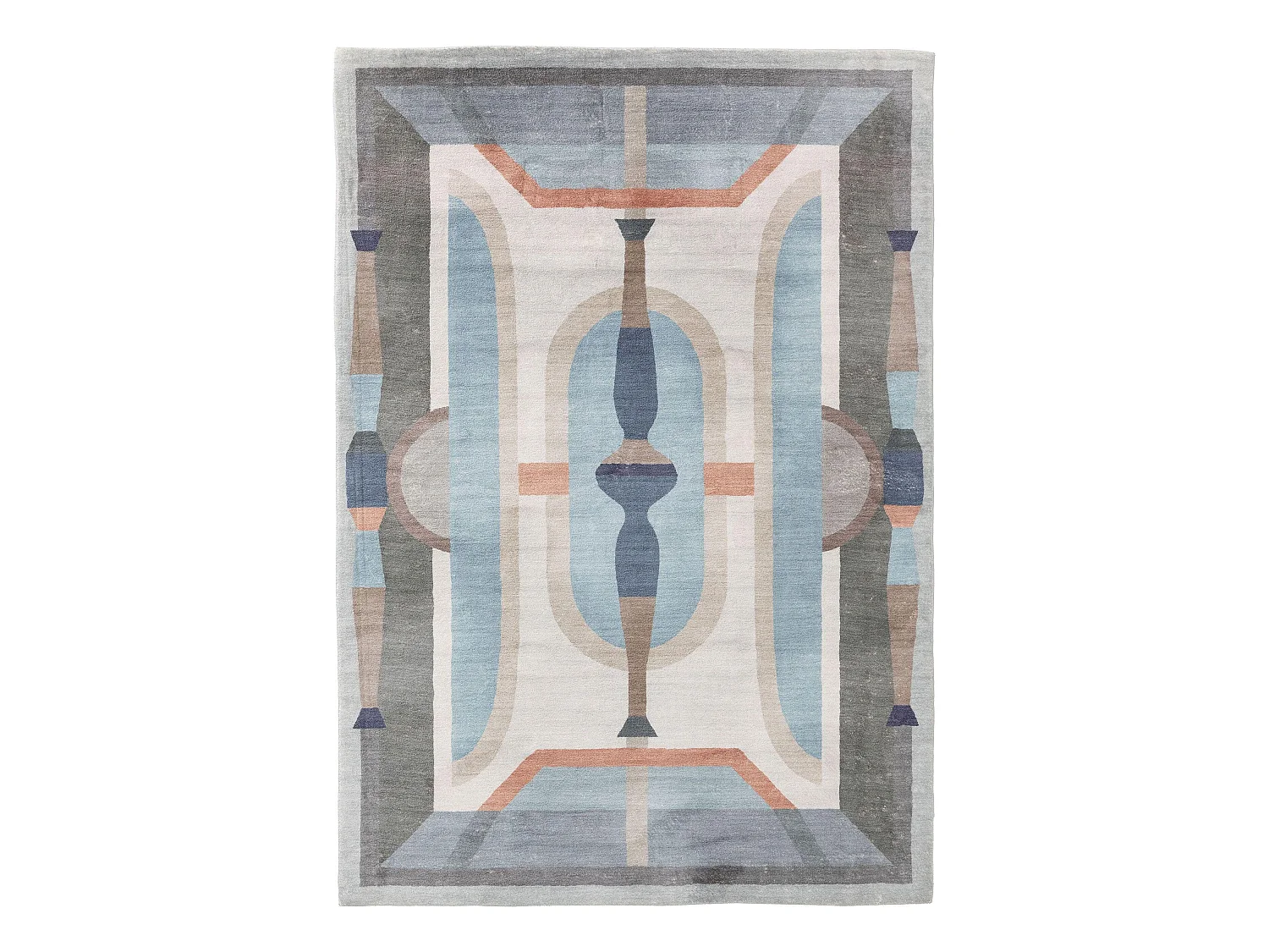 Tapis Mara Multicouleur/Bleu 80x150 cm