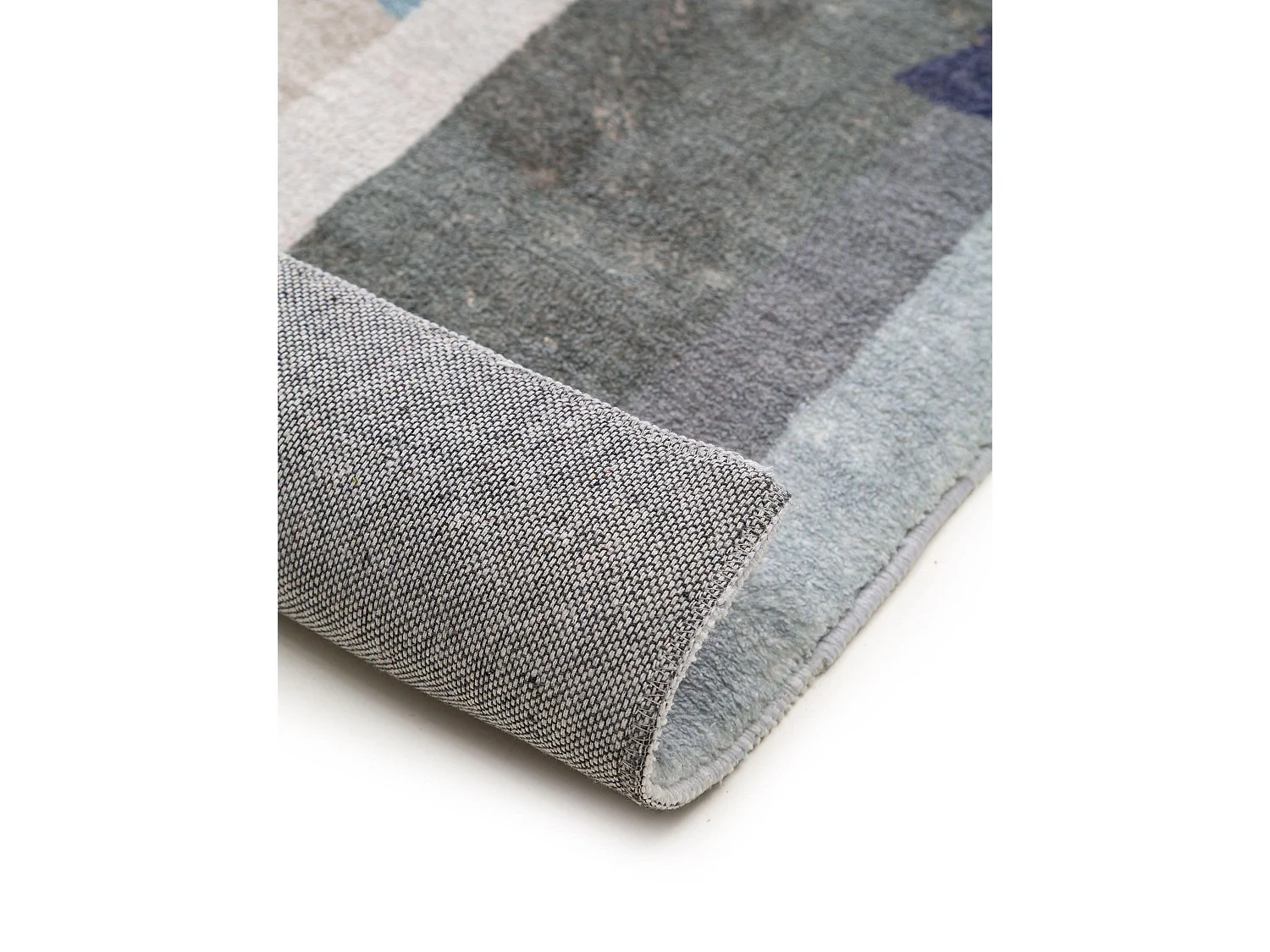Tapis Mara Multicouleur/Bleu 80x150 cm