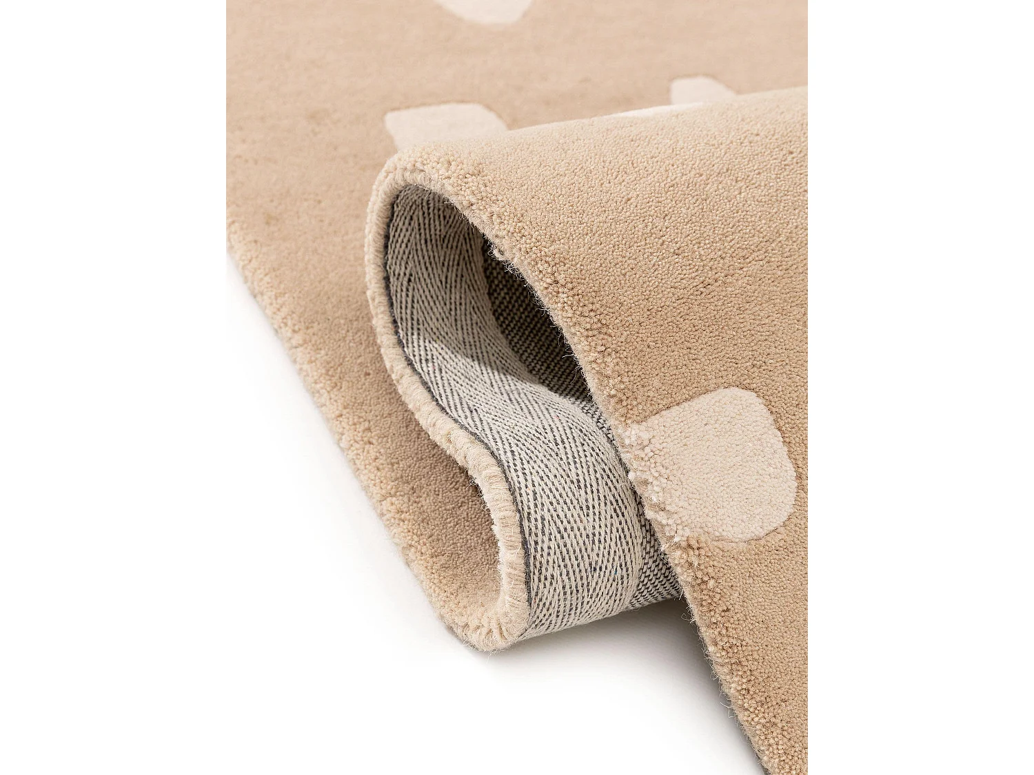 Tapis enfant Savannah Taupe 150x220 cm