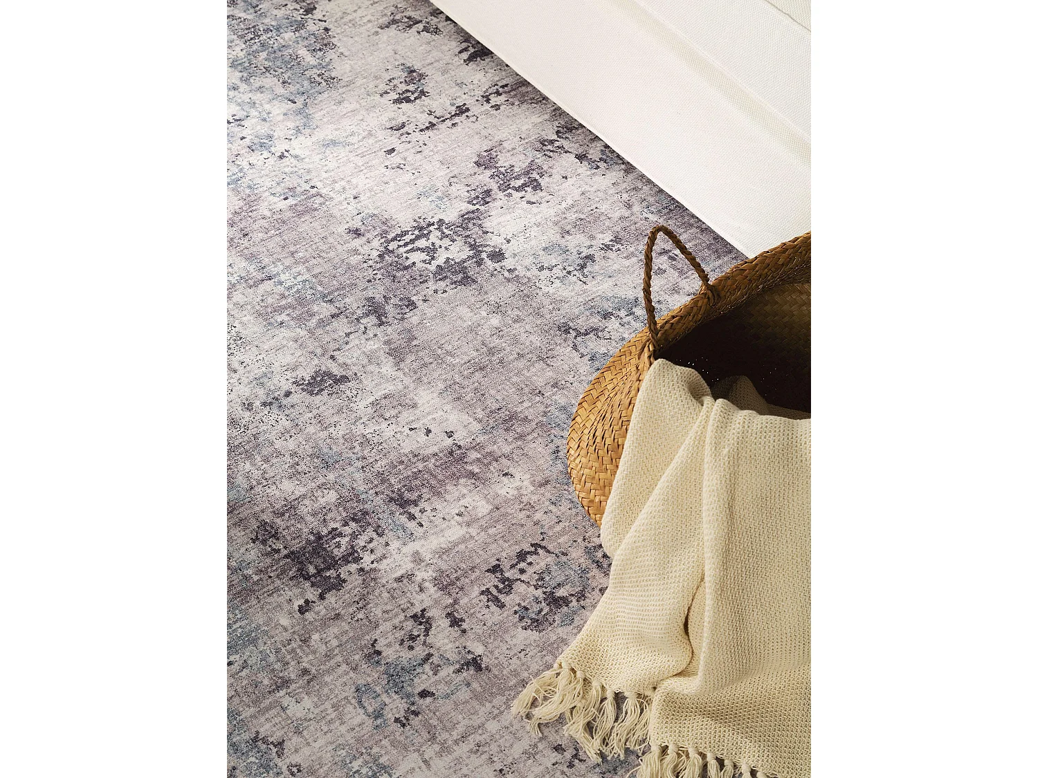 Tapis Laury Gris 80x150 cm