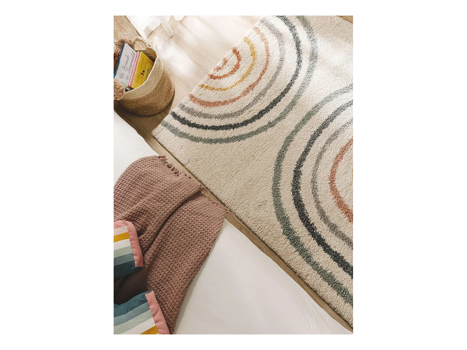 Tapis enfant Gobi Multicouleur 140x200 cm