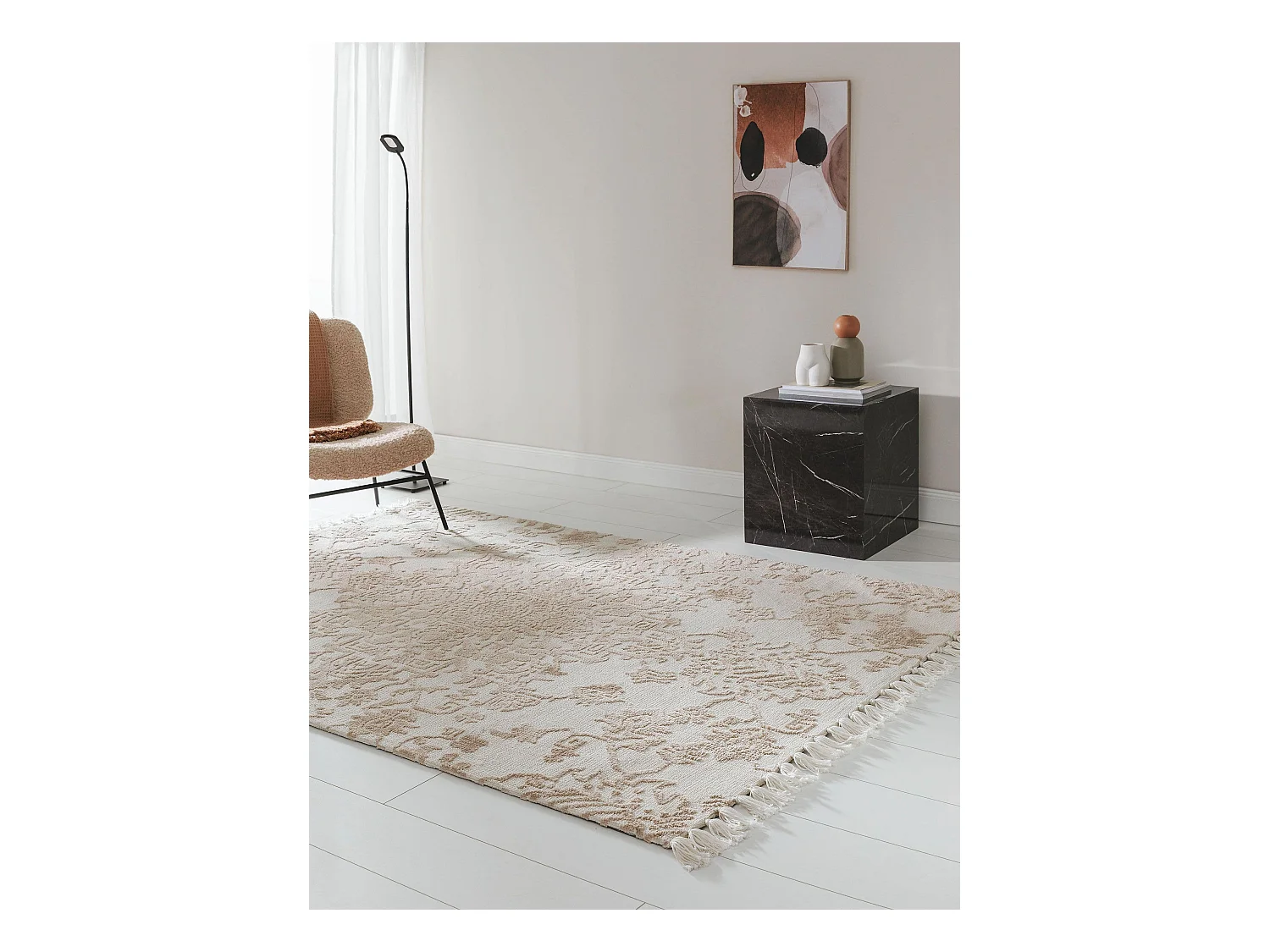 Tapis Elias Beige 160x230 cm