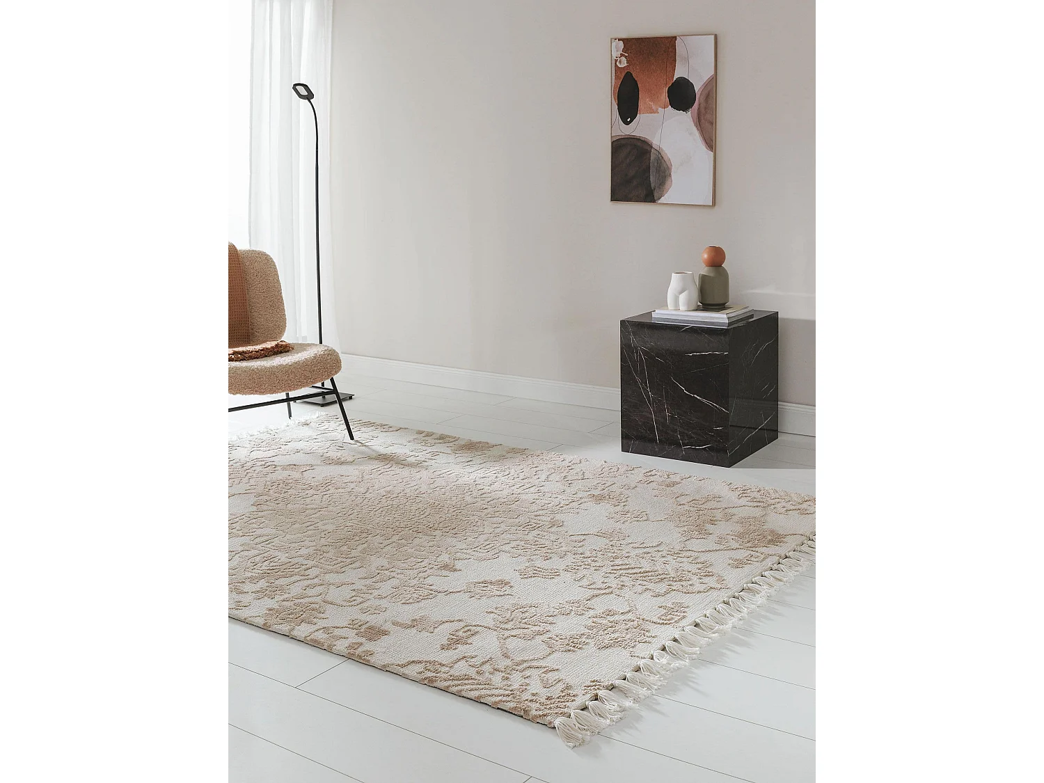 Tapis Elias Beige 160x230 cm