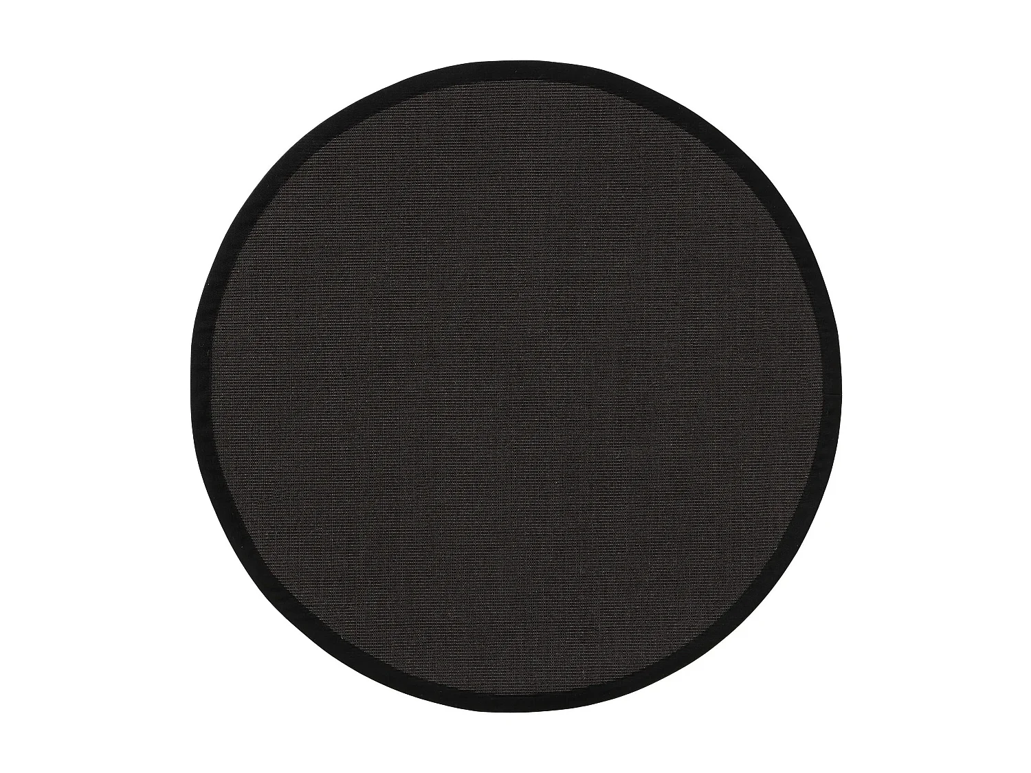 Tapis sisal Sana Noir ø 200 cm rond