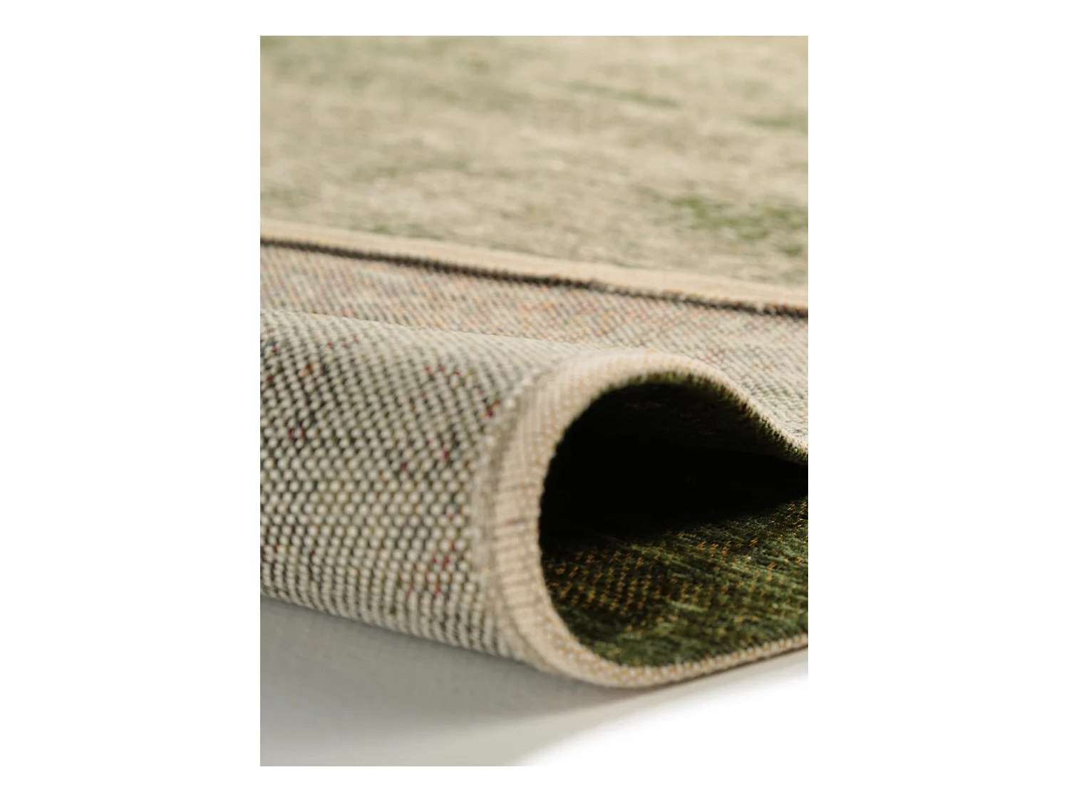 Tapis tissé à plat Tosca Vert 115x180 cm