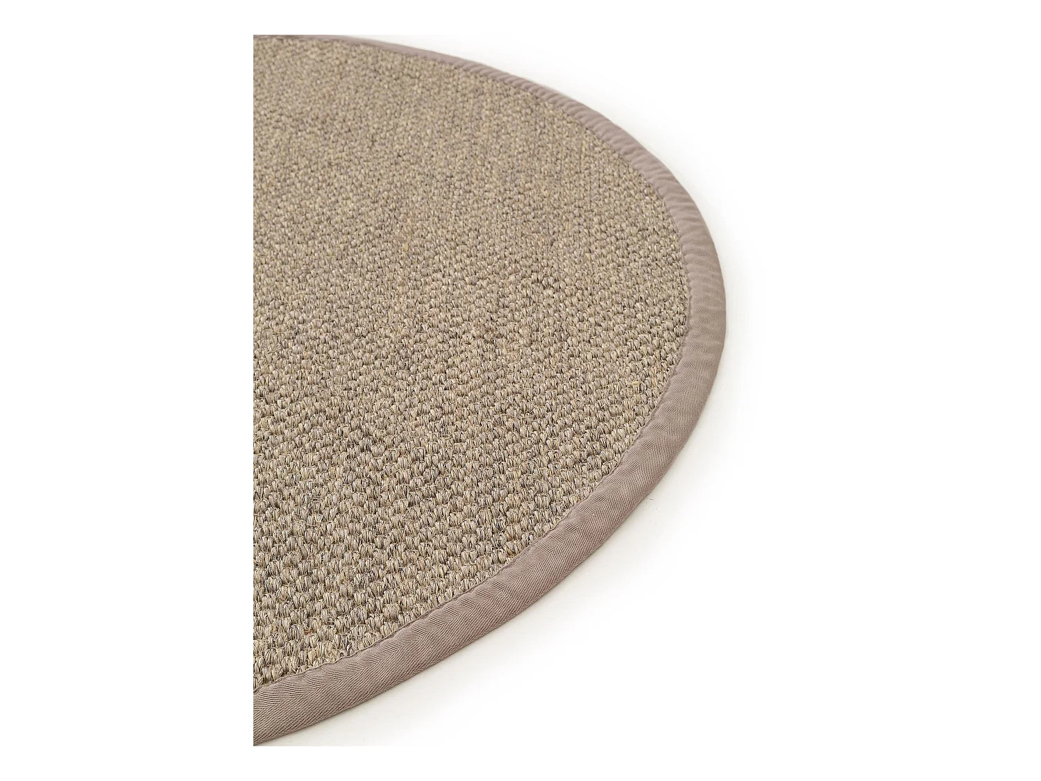 Tapis sisal Greta Gris ø 250 cm rond