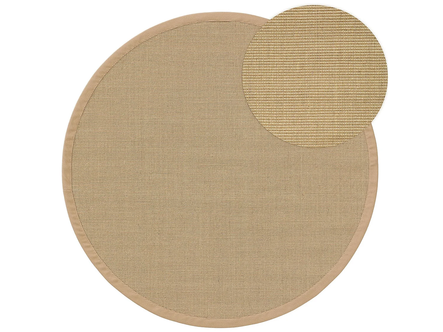 Tapis sisal Sana Crème ø 250 cm rond