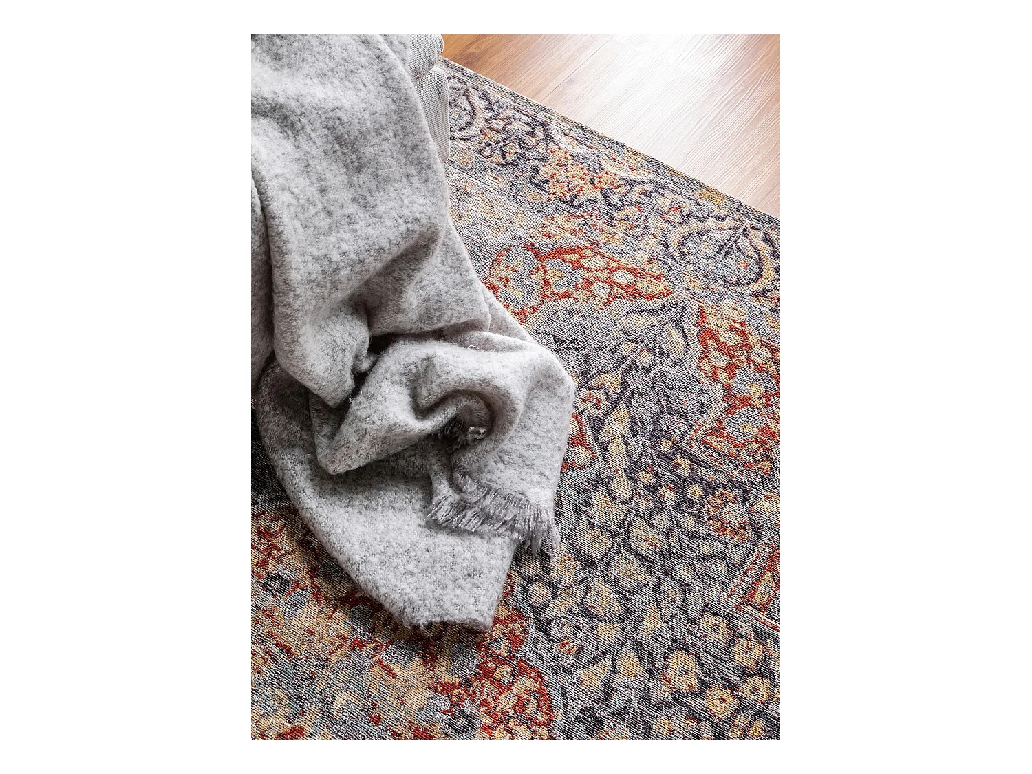 Tapis tissé à plat Stay Mauve 115x180 cm