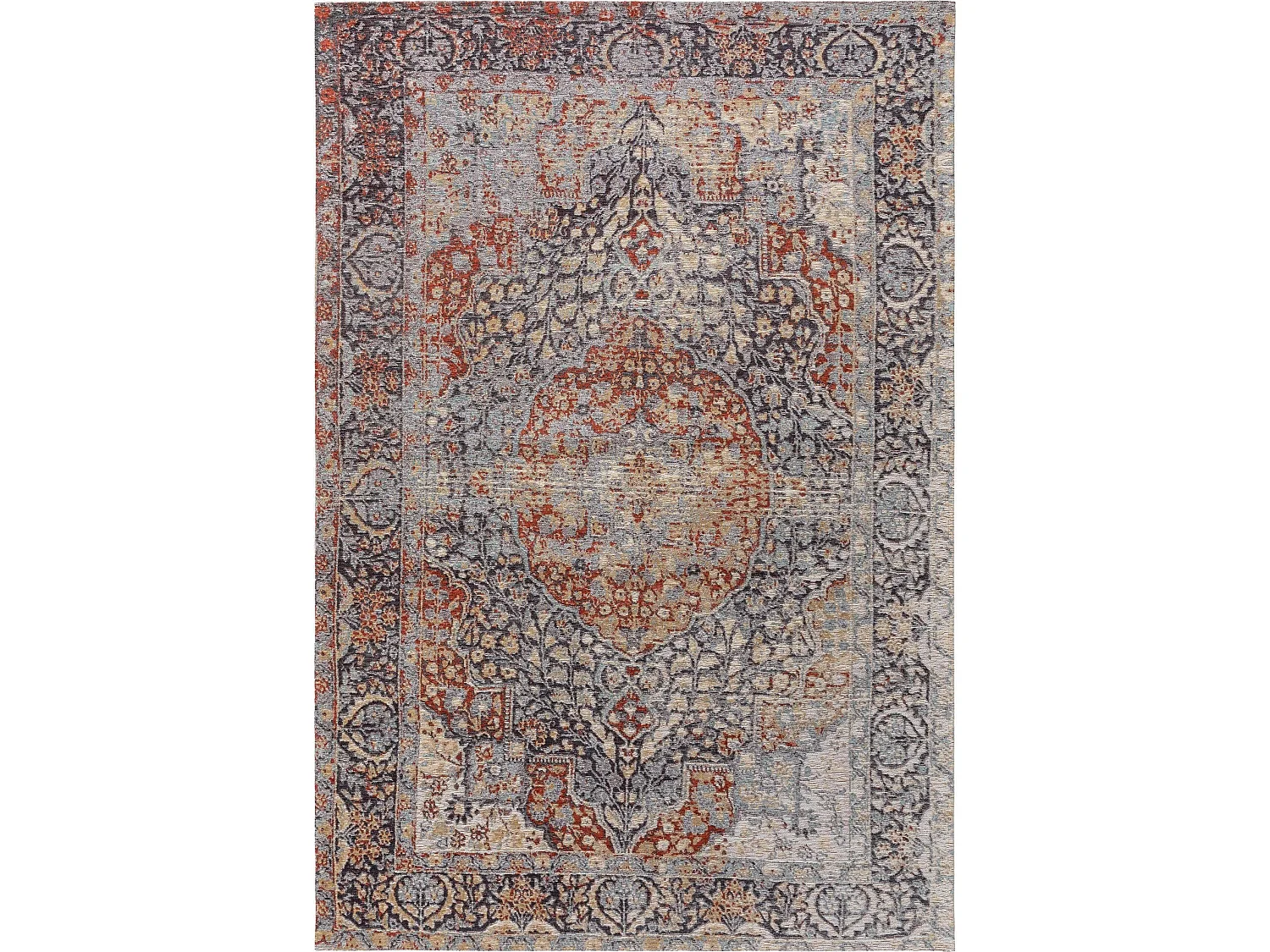 Tapis tissé à plat Stay Mauve 115x180 cm