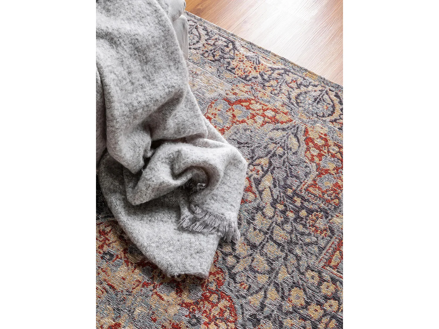 Tapis tissé à plat Stay Mauve 115x180 cm