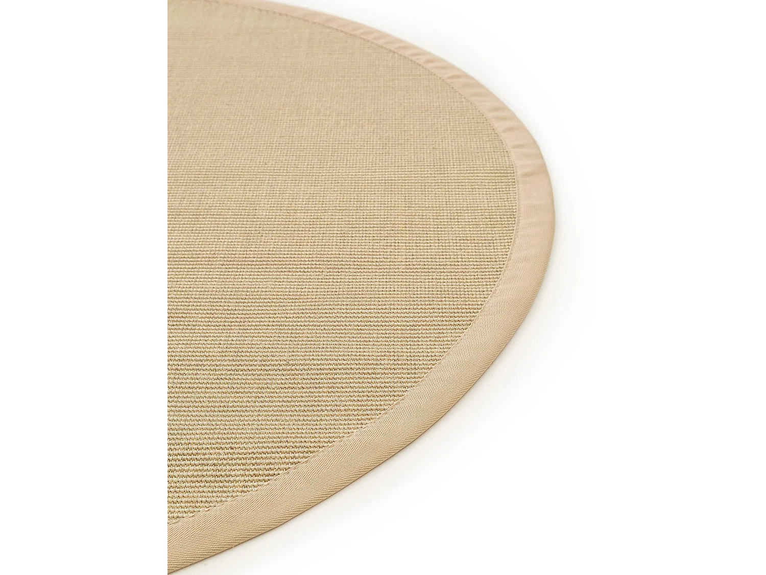 Tapis sisal Sana Crème ø 200 cm rond