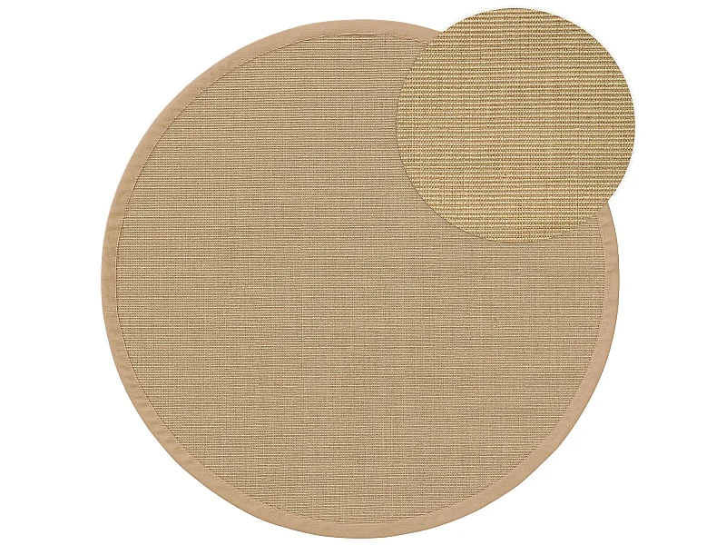 Tapis sisal Sana Crème ø 200 cm rond