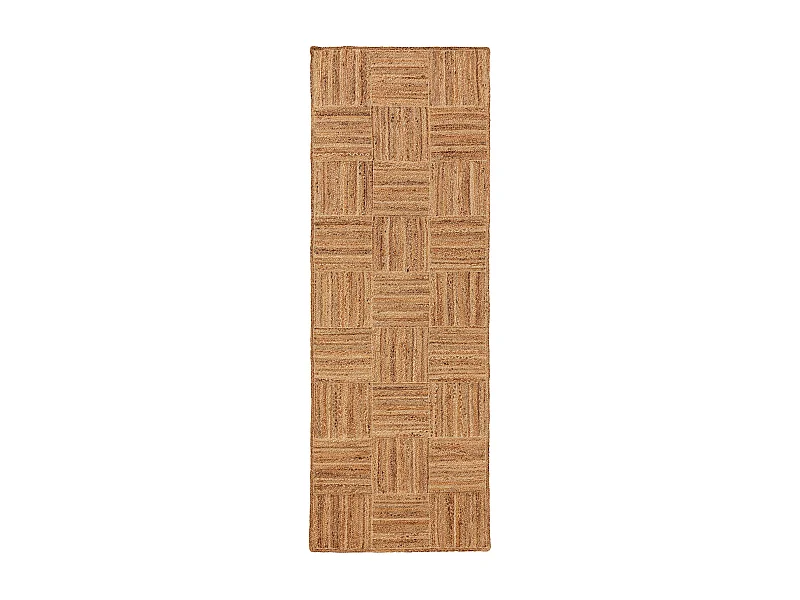 Tapis de jute Jutta Marron clair 70x200 cm
