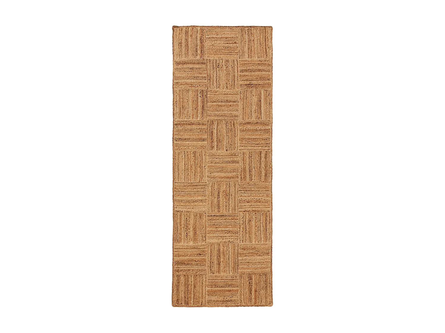 Tapis de jute Jutta Marron clair 70x200 cm