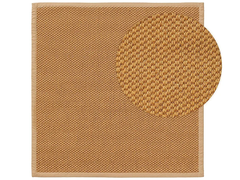 Tapis sisal Greta Beige 150x150 cm