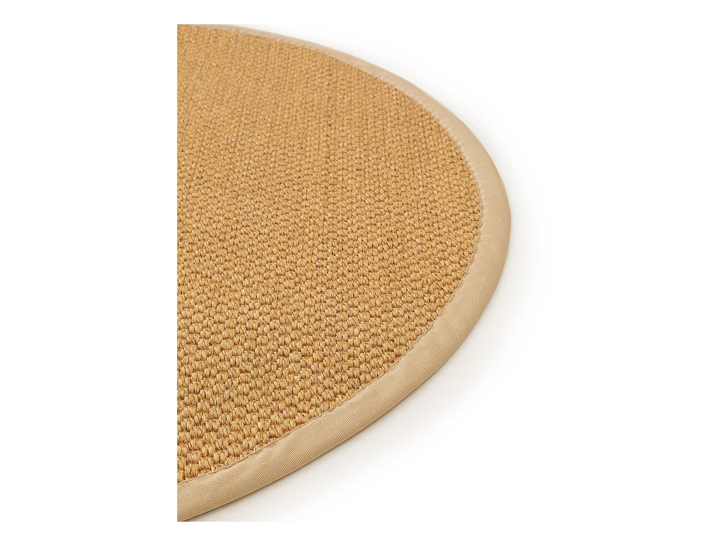 Tapis sisal Greta Beige ø 150 cm rond
