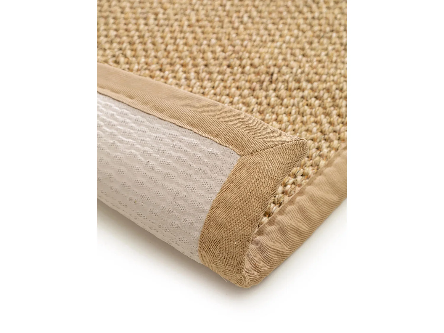 Tapis sisal Greta Crème 150x150 cm