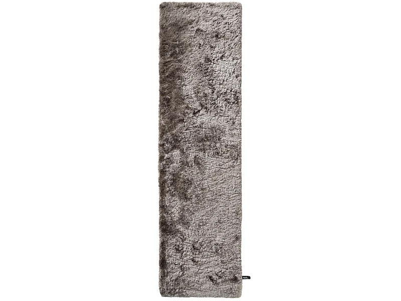 Tapis à poils longs Whisper Gris 80x300 cm