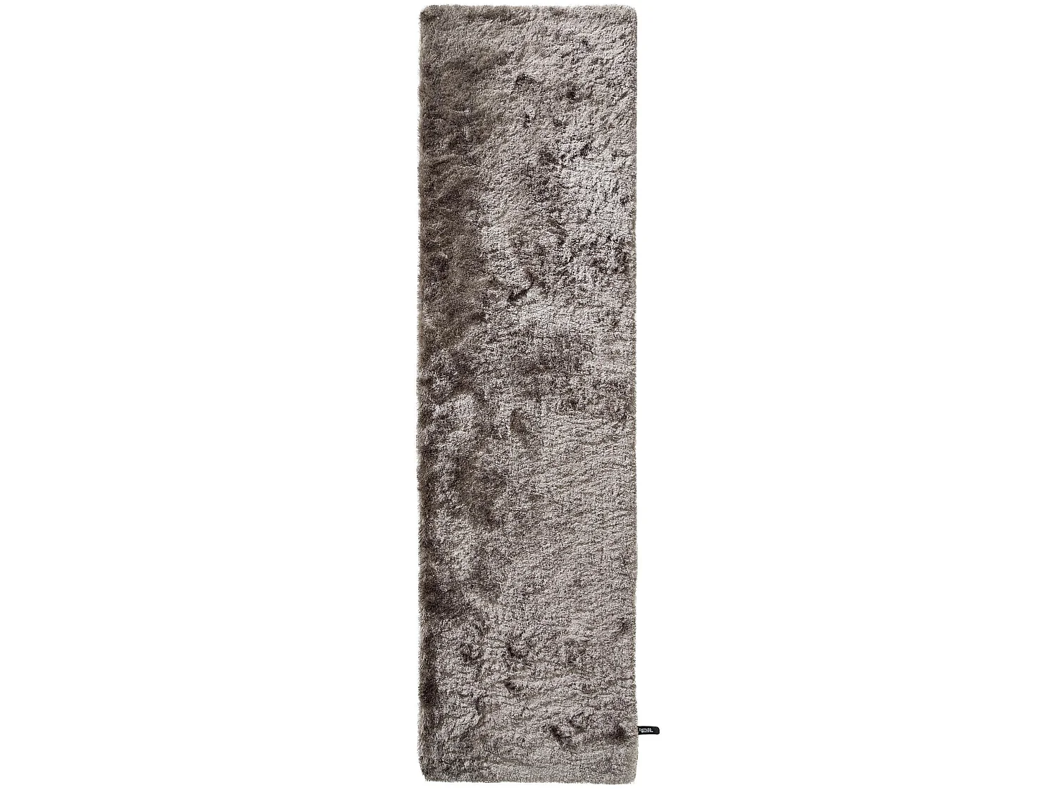 Tapis à poils longs Whisper Gris 80x300 cm
